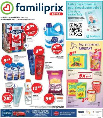 Familiprix Extra Flyer - May 19, 2022 - May 25, 2022.