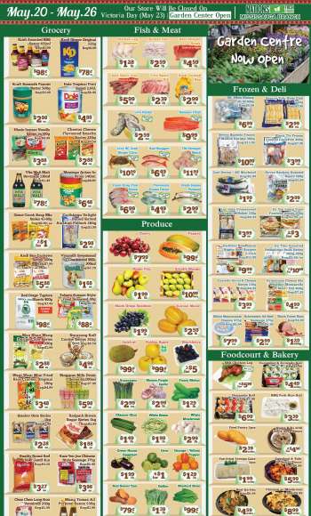 Nations Fresh Foods Flyer - May 20, 2022 - May 26, 2022.