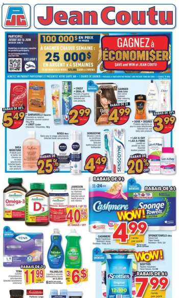 Jean Coutu Flyer - May 26, 2022 - June 01, 2022.