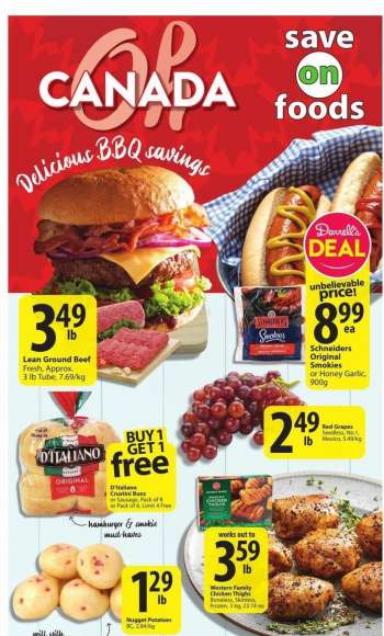 Save-On-Foods Flyer - June 23, 2022 - June 29, 2022.