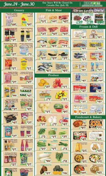 Nations Fresh Foods Flyer - June 24, 2022 - June 30, 2022.