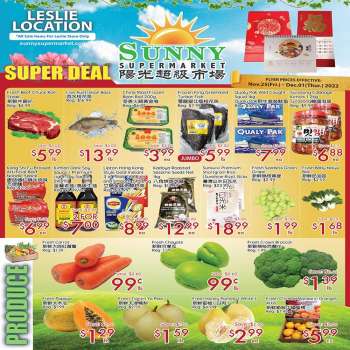 Circulaire Sunny Foodmart