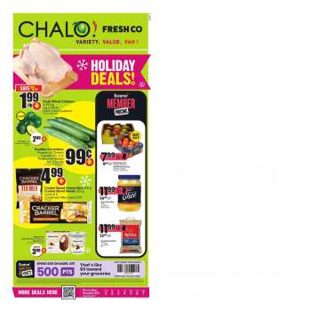 Chalo! FreshCo. Flyer - December 01, 2022 - December 07, 2022.