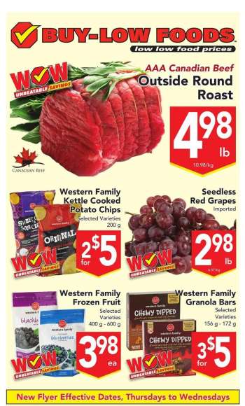 Circulaire Buy-Low Foods - Weekly Ad