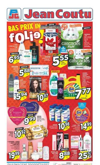 Circulaire Jean Coutu - Weekly Flyer