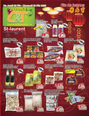 Circulaire Marché C&T - Weekly Specials