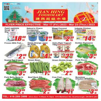 Circulaire Jian Hing Supermarket
