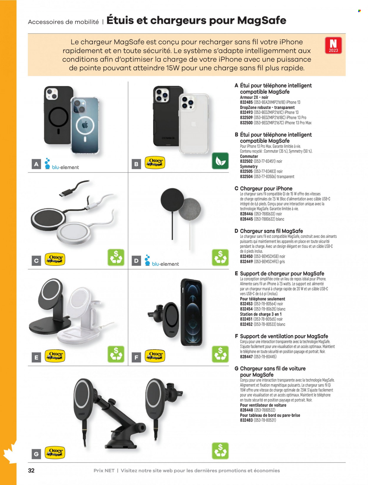 thumbnail - Circulaire Hamster - Produits soldés - Samsung, iPhone 13, chargeur sans fil, ventilateur, iPhone. Page 34.