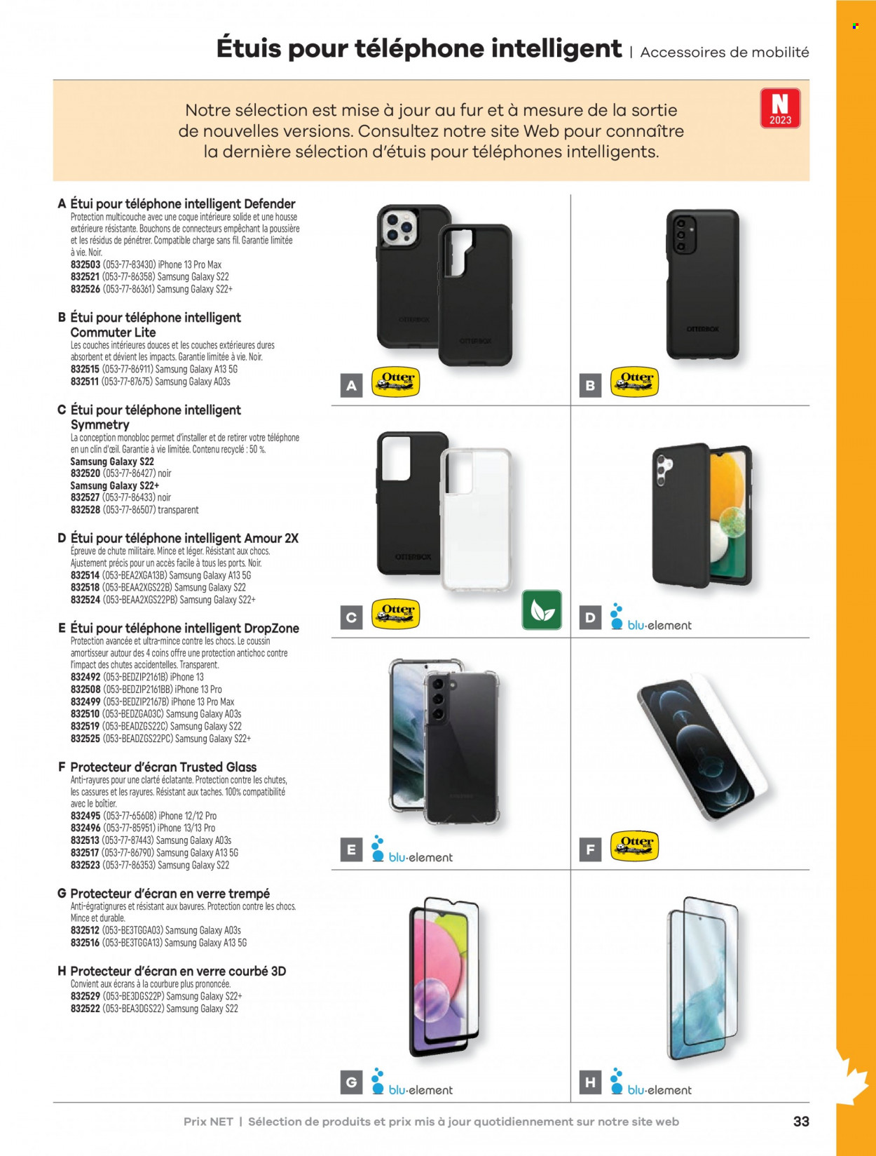 thumbnail - Circulaire Hamster - Produits soldés - Samsung, iPhone 12, iPhone 13, iPhone. Page 35.