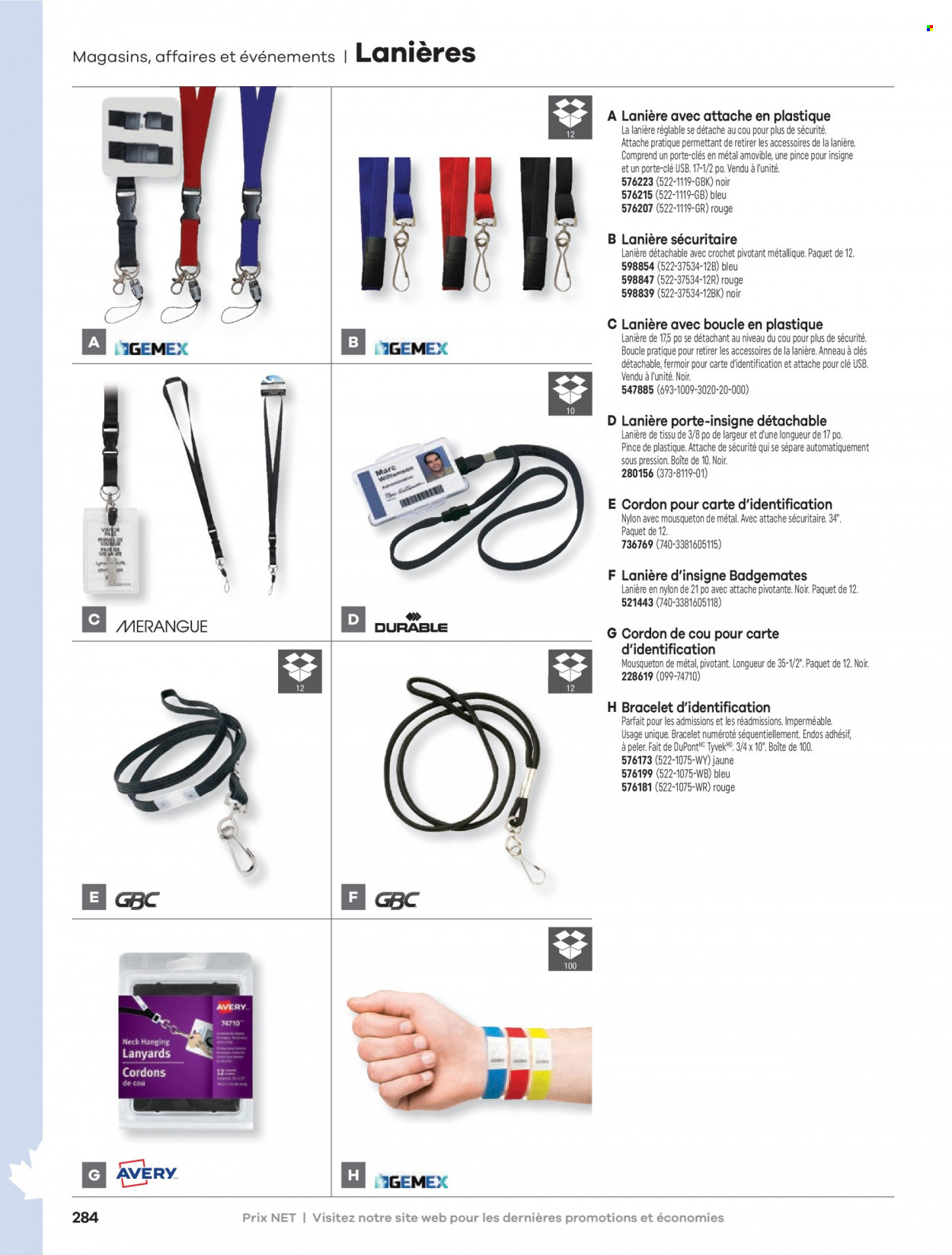thumbnail - Circulaire Hamster - Produits soldés - clé USB, imprimante, porte-clés. Page 286.