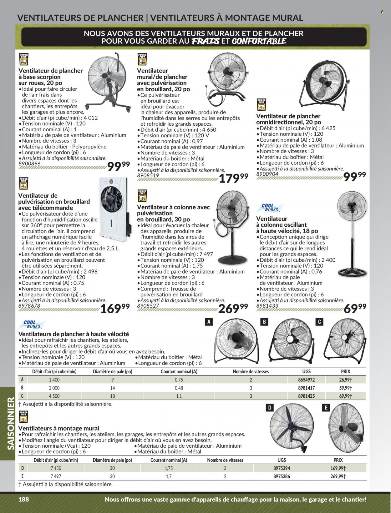 thumbnail - Circulaire Princess Auto - Produits soldés - pulvérisateur. Page 194.