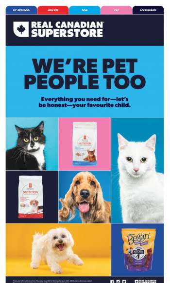 Circulaire Real Canadian Superstore - Pet Book