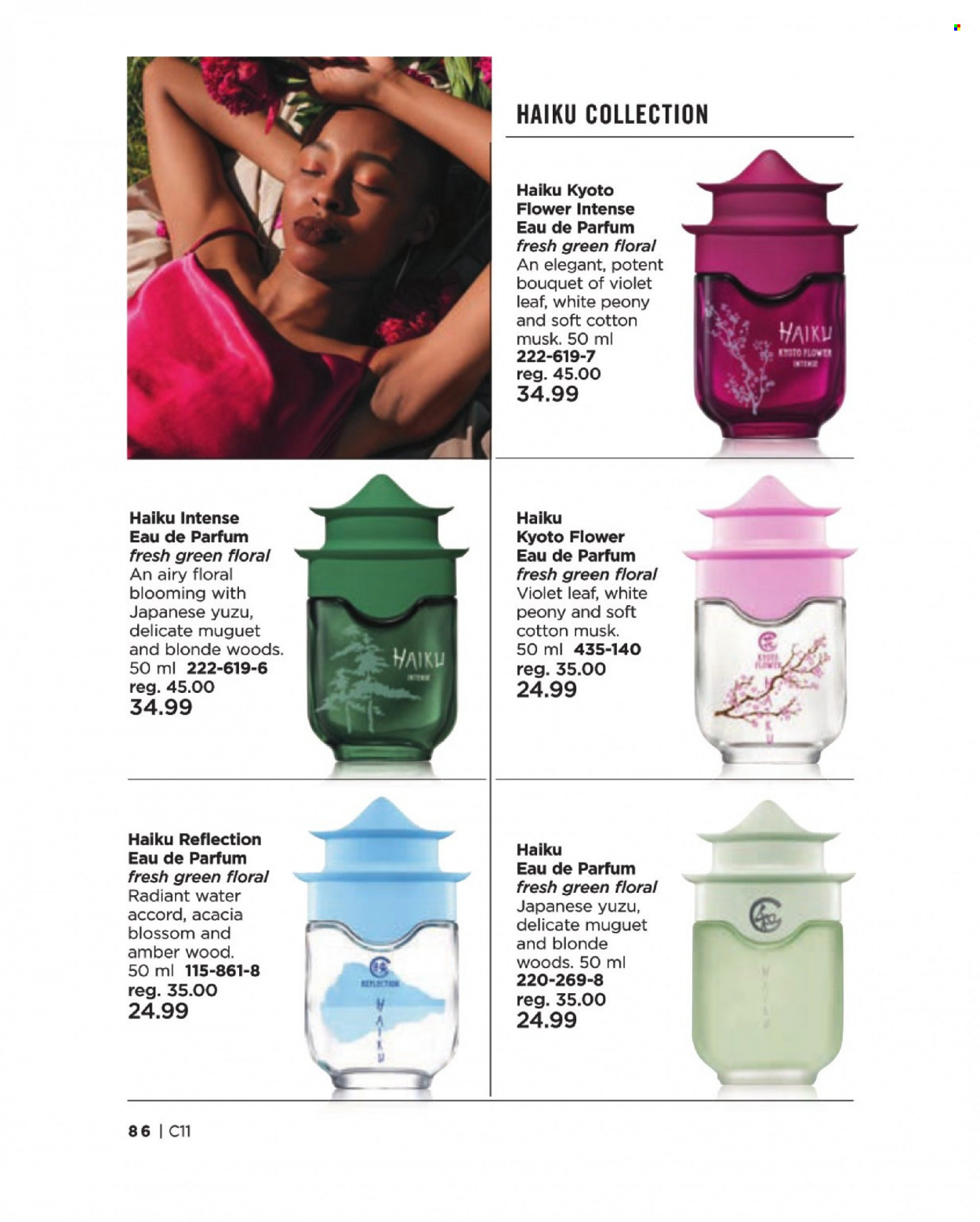 Circulaire Avon - Produits soldés - eau de parfum. Page 86.