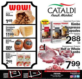 Circulaire Cataldi Fresh Market