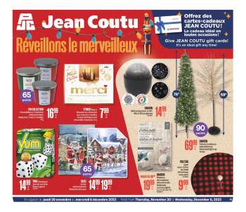 thumbnail - Circulaire Jean Coutu