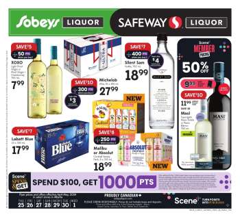 thumbnail - Circulaire Sobeys Liquor - Weekly eFlyer