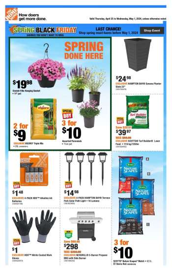 thumbnail - Circulaire The Home Depot - Weekly Flyer