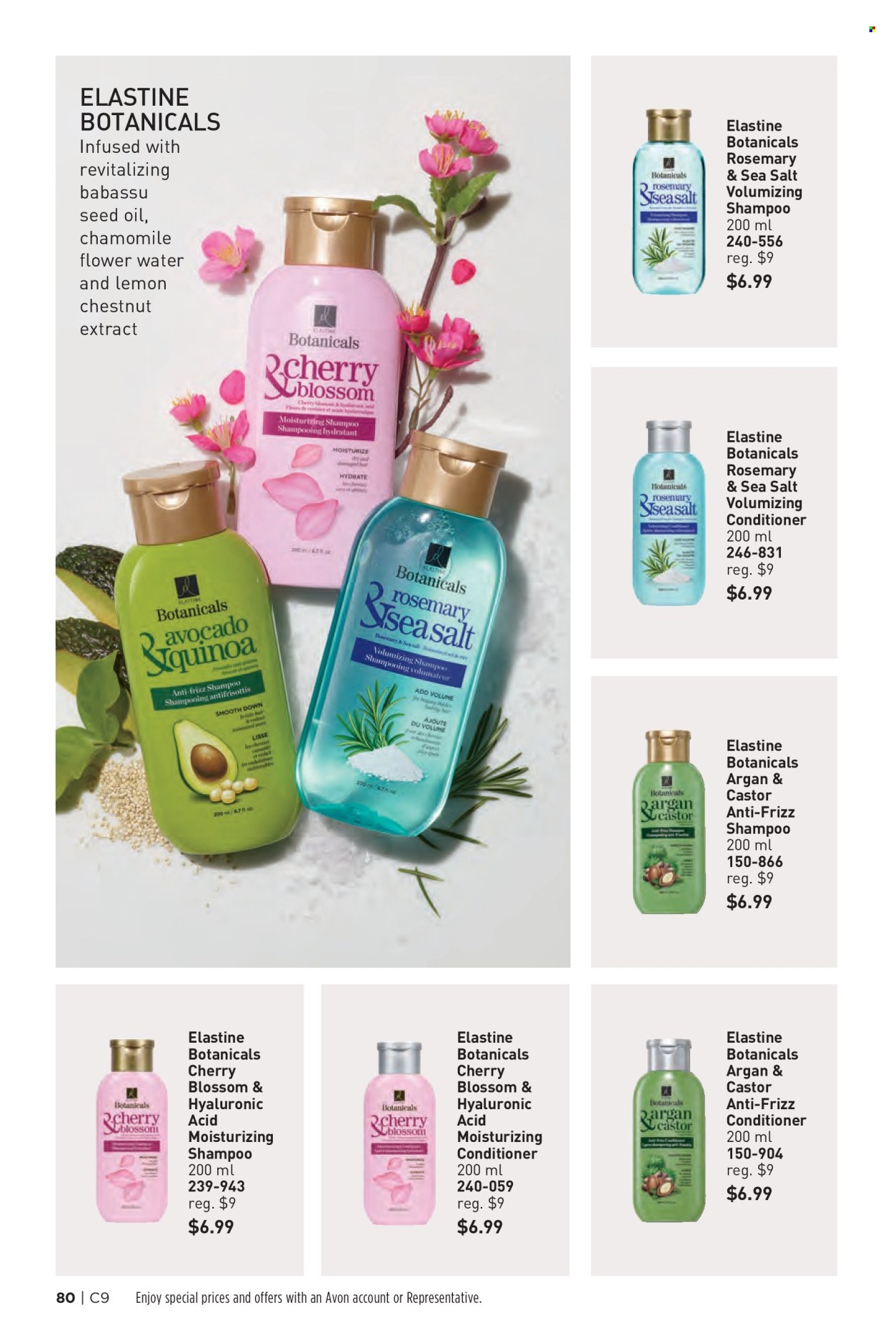 thumbnail - Circulaire Avon - Produits soldés - shampooing. Page 80.