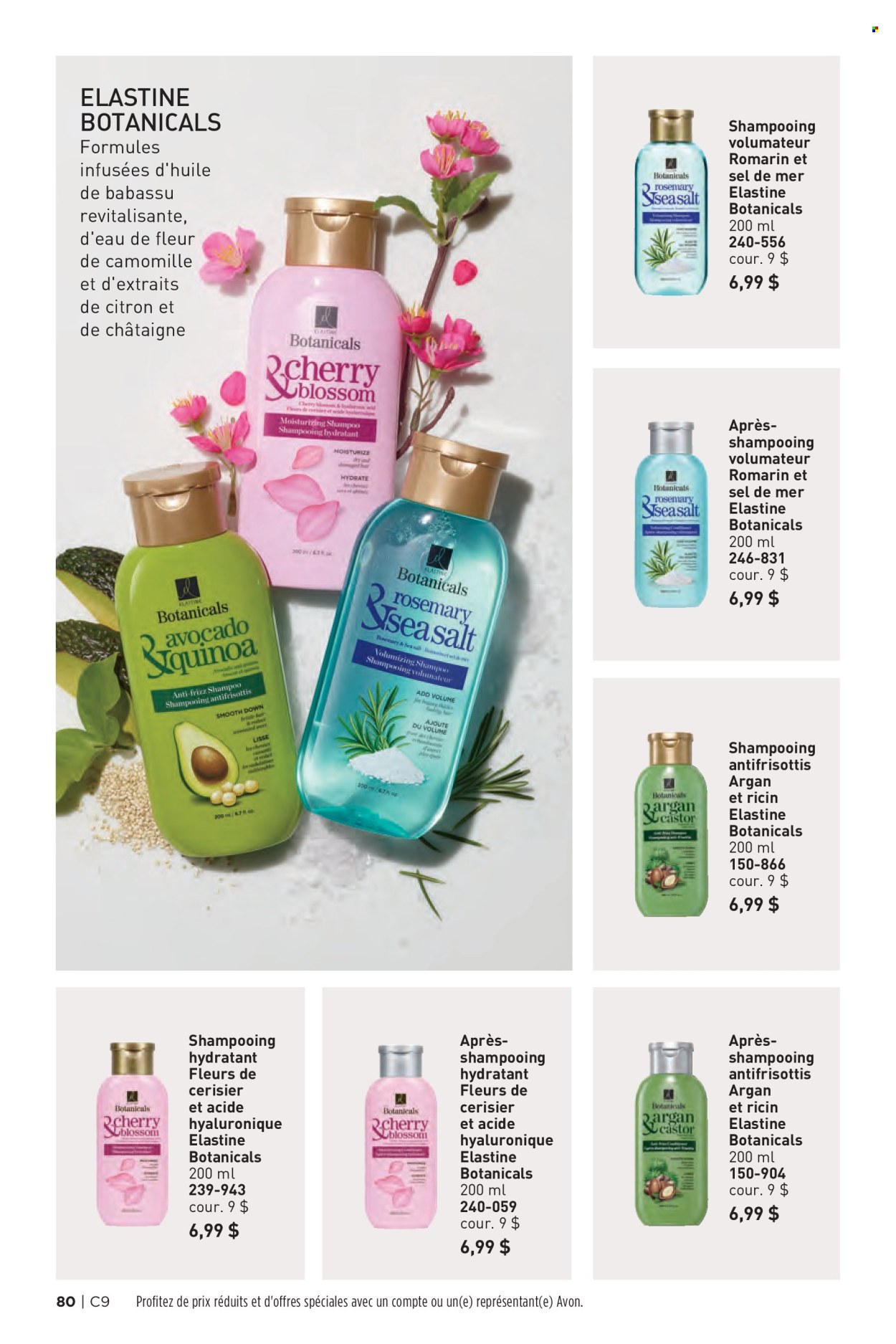 thumbnail - Circulaire Avon - Produits soldés - shampooing. Page 80.