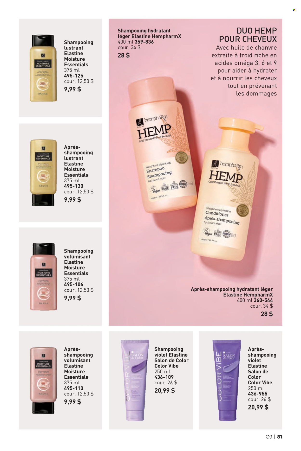 thumbnail - Circulaire Avon - Produits soldés - shampooing. Page 81.