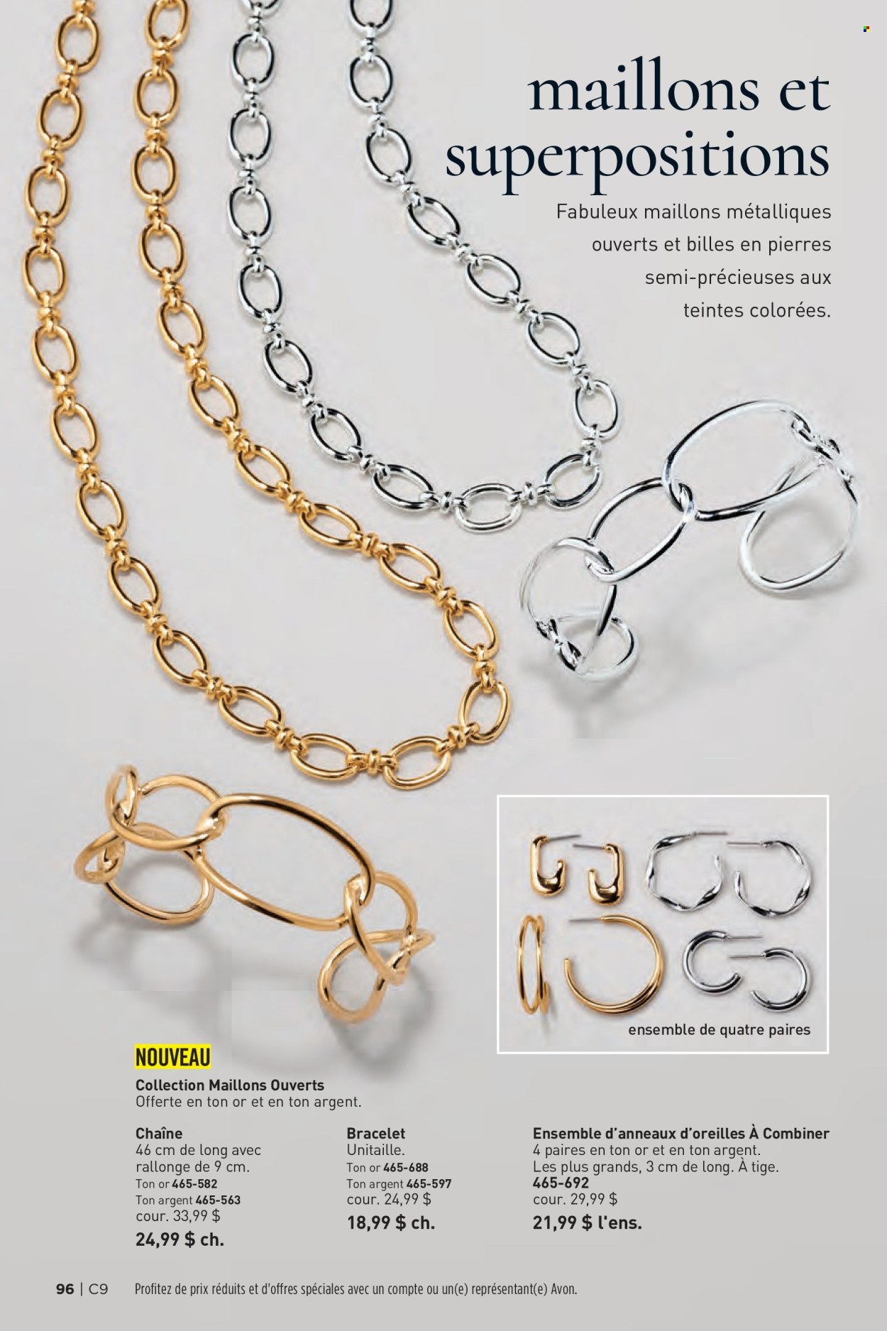thumbnail - Circulaire Avon - Produits soldés - bracelet. Page 96.