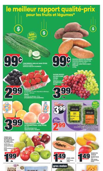 thumbnail - Fruits et légumes