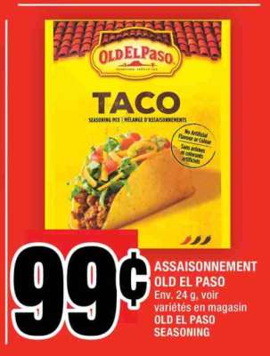 ASSAISONNEMENT OLD EL PASO