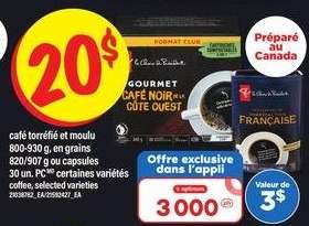 Café torréfié et moulu