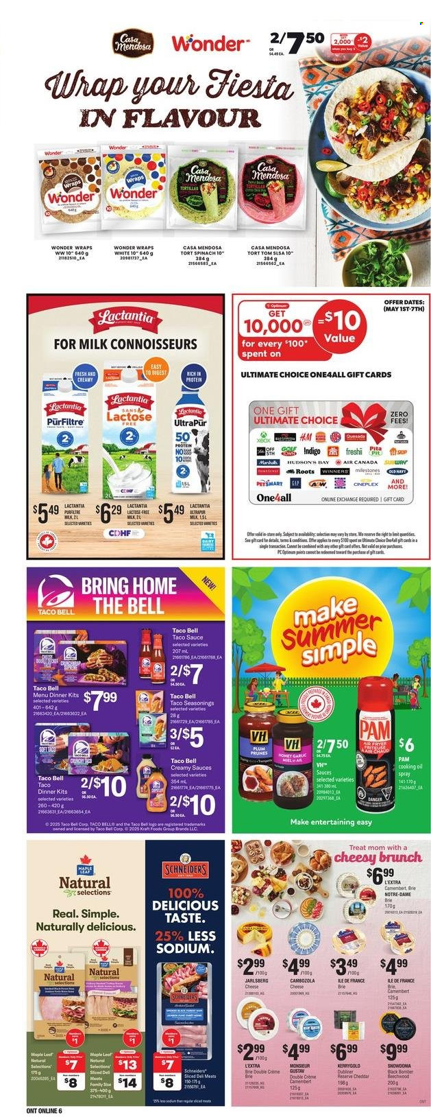 Circulaire Loblaws - 01 Mai 2025 - 07 Mai 2025. Page 1