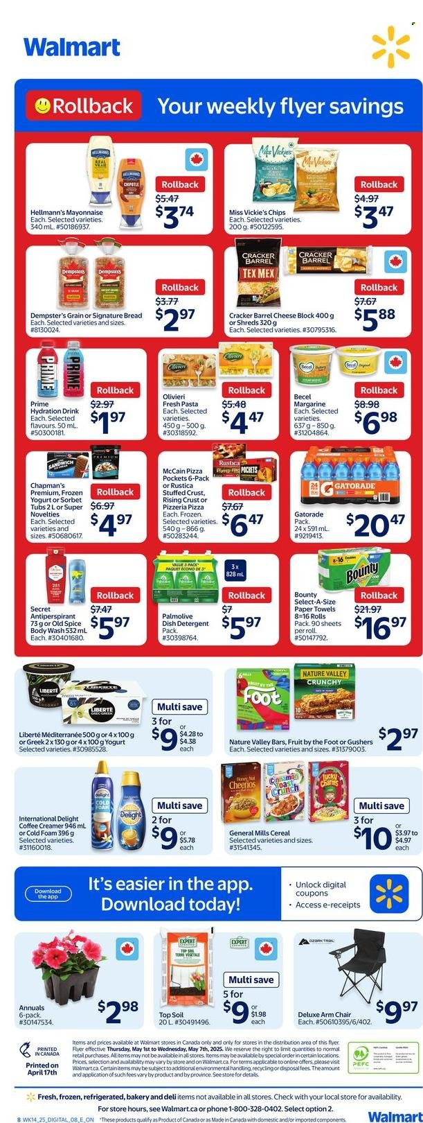 Circulaire Walmart - 01 Mai 2025 - 07 Mai 2025. Page 1