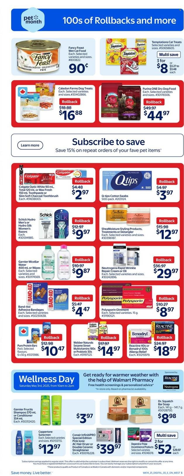 Circulaire Walmart - 01 Mai 2025 - 07 Mai 2025. Page 1