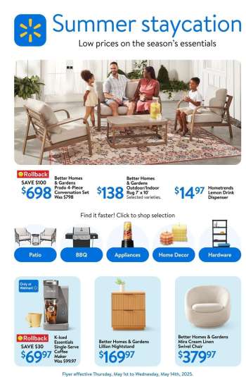 Circulaire Walmart - 01 Mai 2025 - 14 Mai 2025.