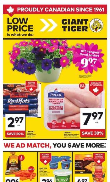 thumbnail - Circulaire Giant Tiger - Weekly eFlyer