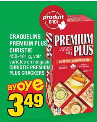 craquelins Premium Plus Christie