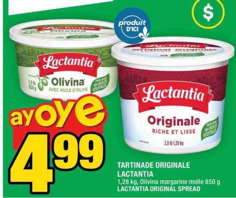 TARTINADE ORIGINALE LACTANTIA