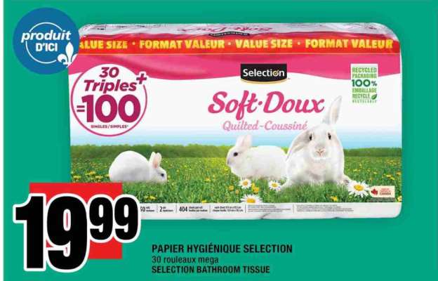 PAPIER HYGIÉNIQUE SELECTION