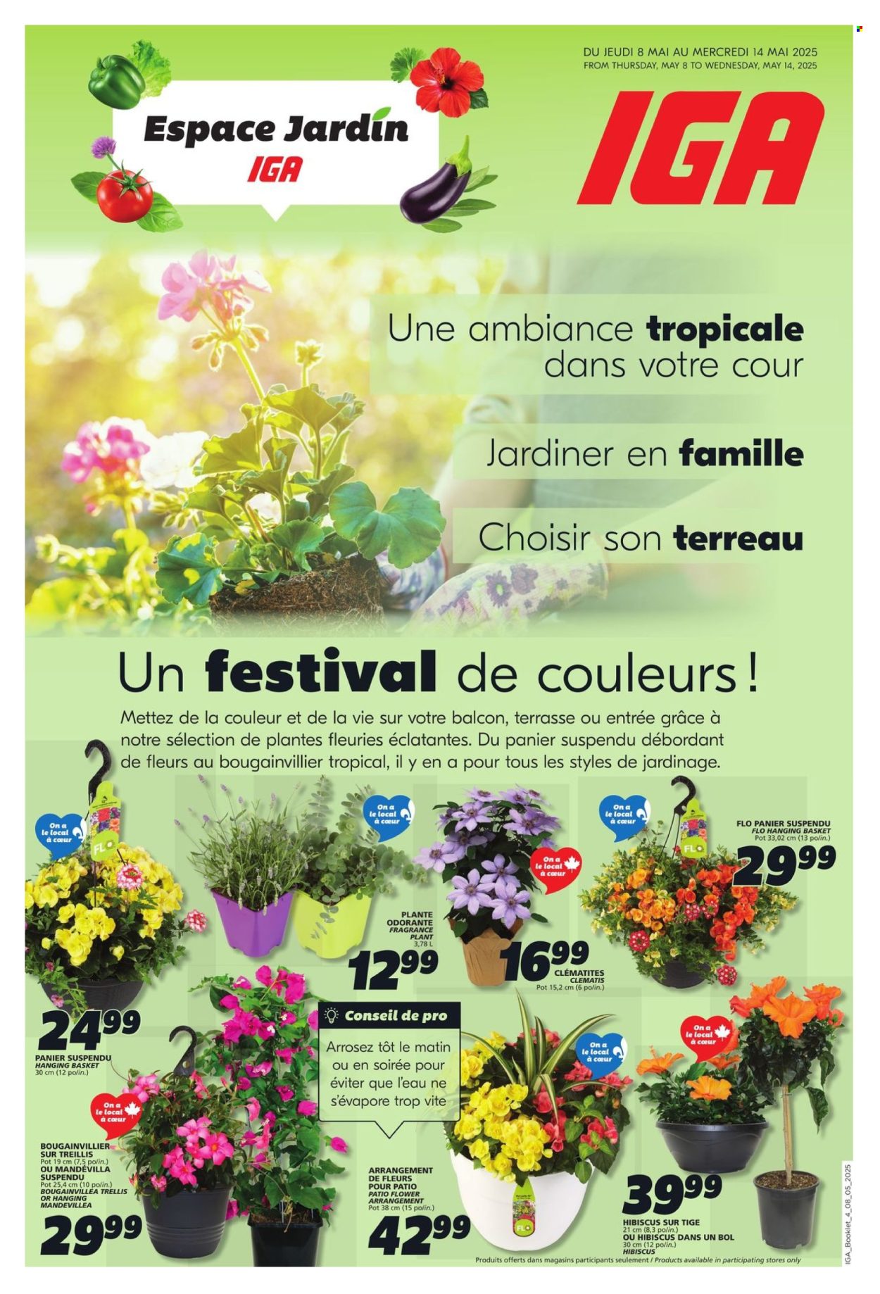 Circulaire IGA - 08 Mai 2025 - 14 Mai 2025. Page 1
