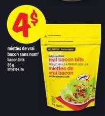 miettes de vrai bacon sans nom