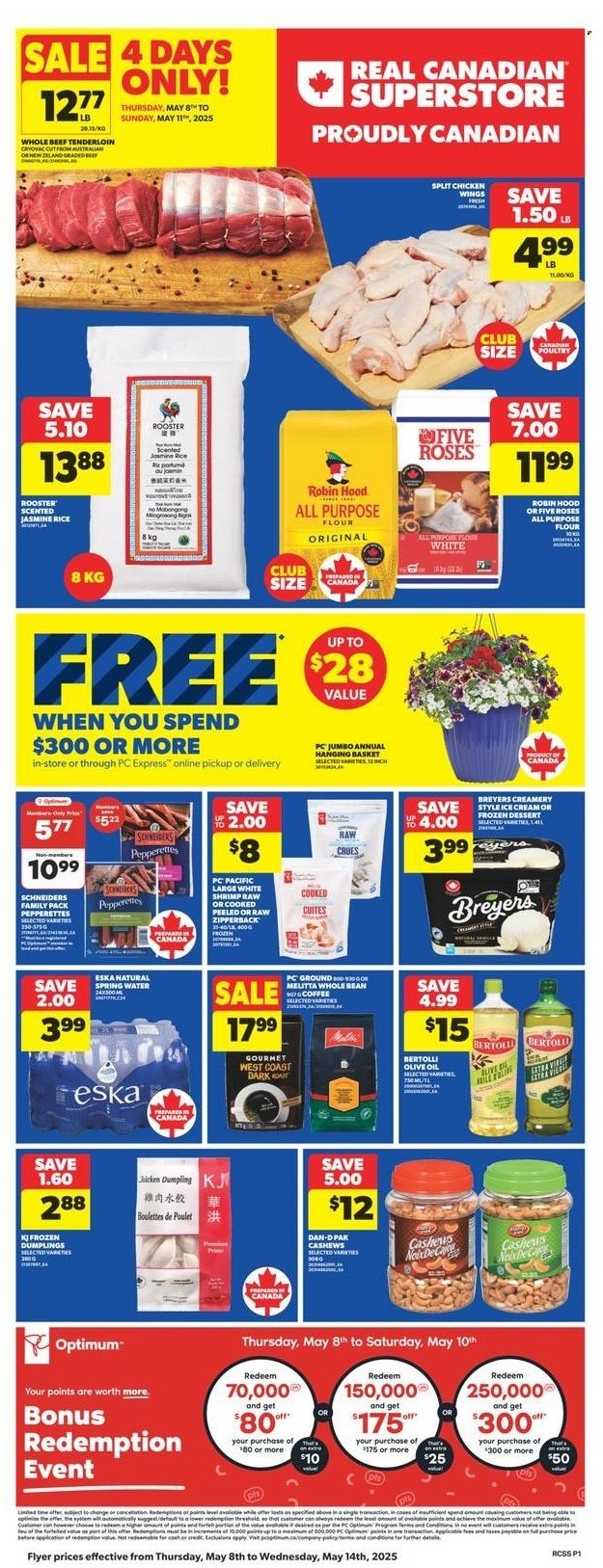 Circulaire Real Canadian Superstore - 08 Mai 2025 - 14 Mai 2025. Page 1