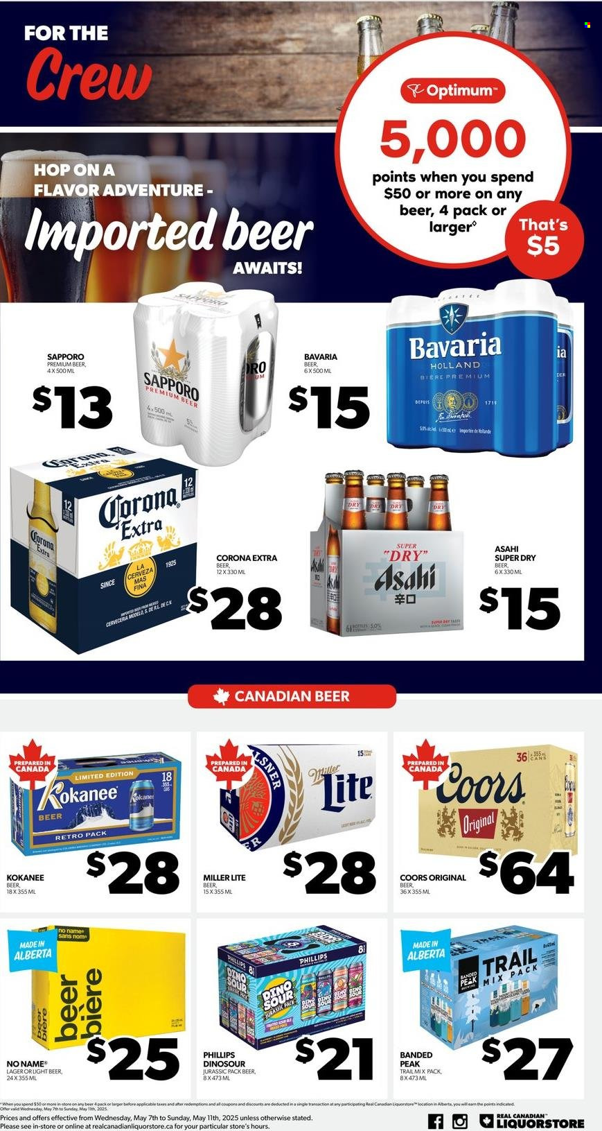Circulaire Real Canadian Liquorstore - 07 Mai 2025 - 11 Mai 2025. Page 1