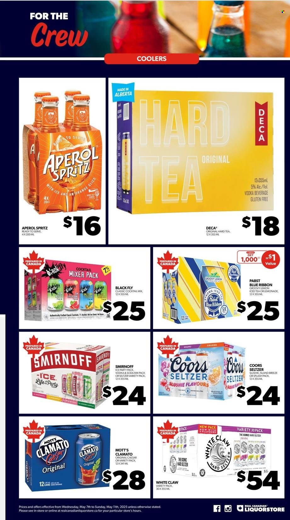 Circulaire Real Canadian Liquorstore - 07 Mai 2025 - 11 Mai 2025. Page 1
