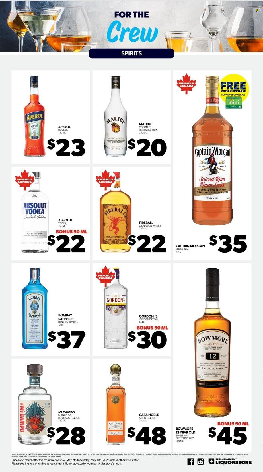 Circulaire Real Canadian Liquorstore - 07 Mai 2025 - 11 Mai 2025. Page 1