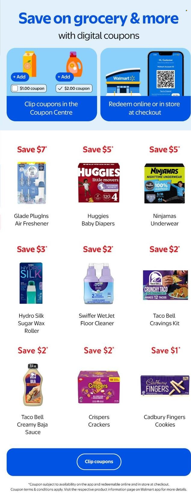 Circulaire Walmart - 08 Mai 2025 - 14 Mai 2025. Page 1