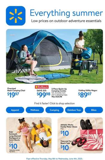 Circulaire Walmart - 08 Mai 2025 - 04 Juin 2025.