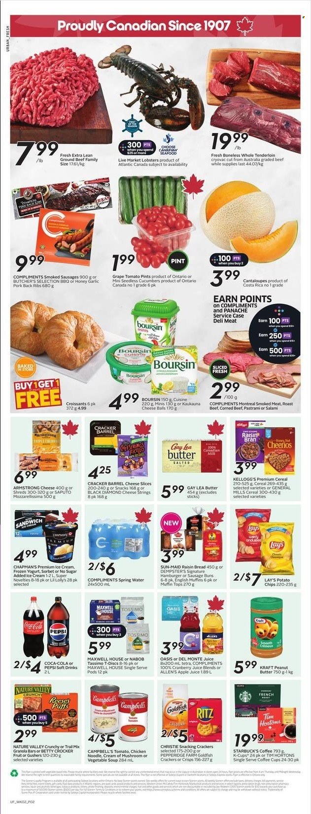 Circulaire Sobeys Urban Fresh - 08 Mai 2025 - 14 Mai 2025. Page 1