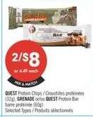 QUEST Protein Chips / QUEST Protein Bar