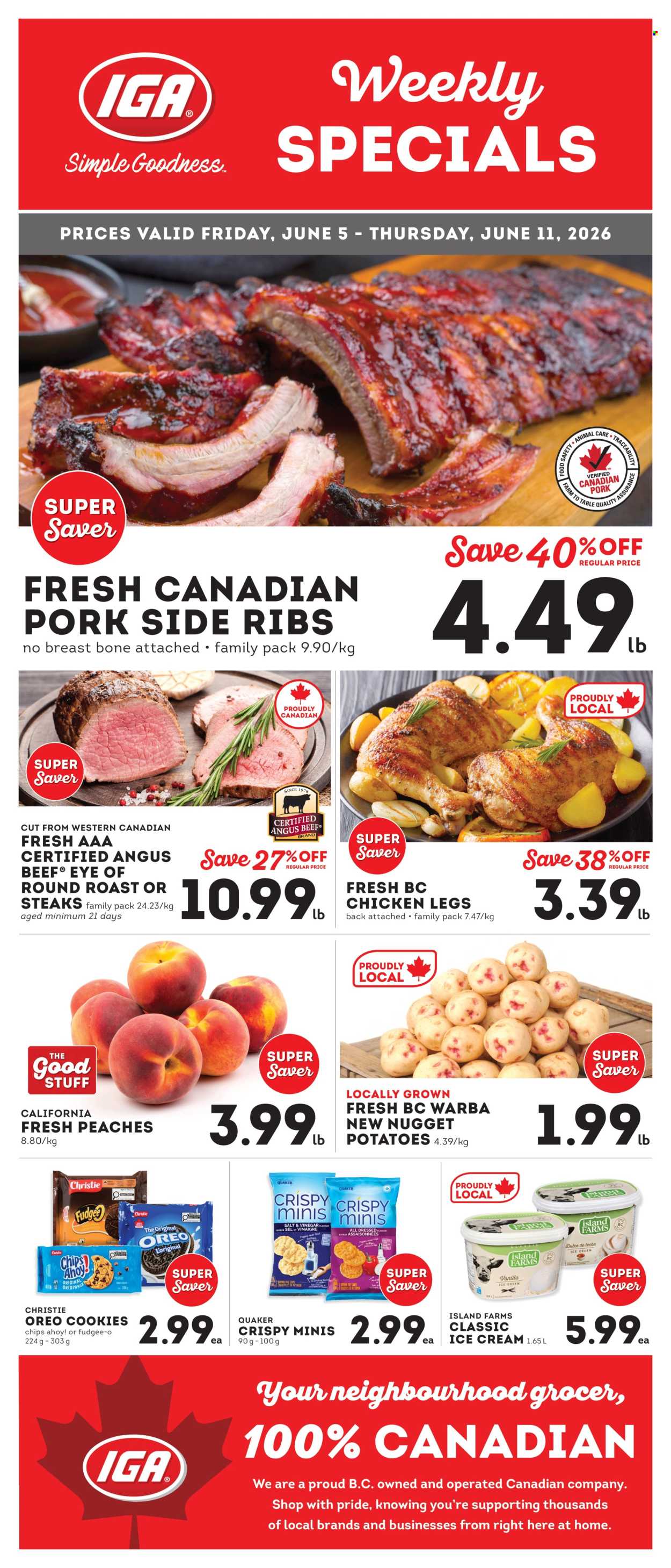 Circulaire IGA Simple Goodness - 05 Juin 2026 - 11 Juin 2026. Page 1