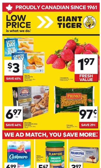 thumbnail - Circulaire Giant Tiger - Weekly Flyer