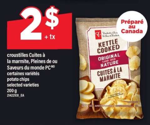 Kettle Cooked Original Potato Chips