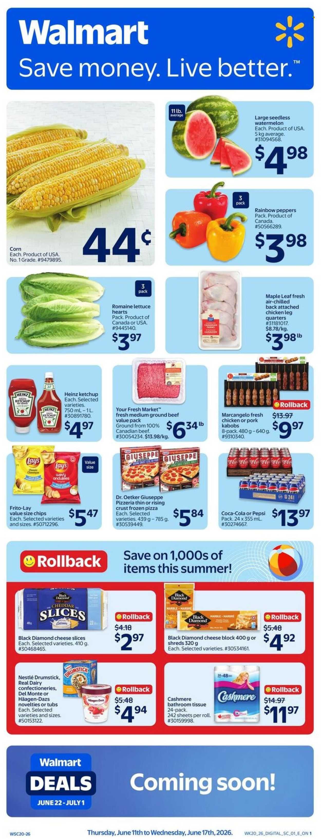 Circulaire Walmart - 11 Juin 2026 - 17 Juin 2026. Page 1